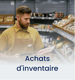 Achats d'inventaire