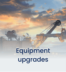 Equipment upgrades