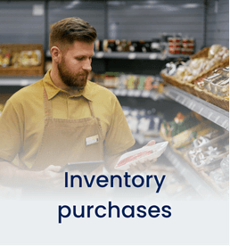 Inventory purchases